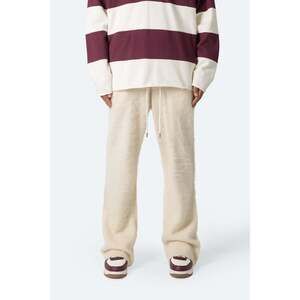 mnml Fuzzy Sweatpants - Off White Size LOff White / L